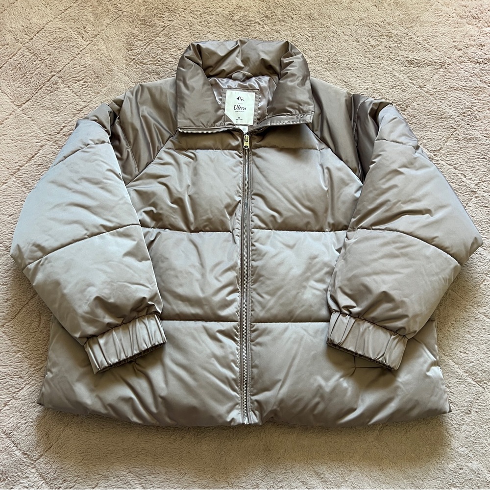Abercrombie & Fitch Ultra Collection‎ Puffer Jacket Preppy Winter Skiing Size XL